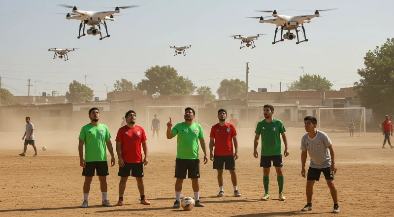 La FIFA aprueba el uso del VAR en partidos de barrio para resolver discusiones sobre fueras de juego imaginarios