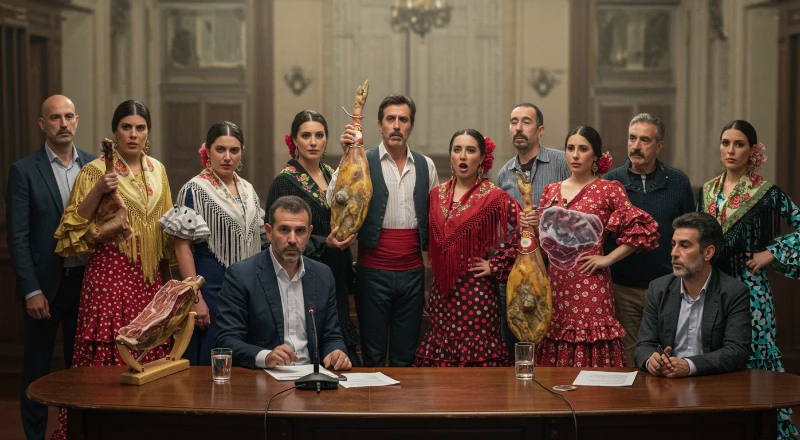 Niños flamencos de 'Kriatura 2025' ya exigen contratos discográficos y cláusulas de jamón ibérico en sus rider