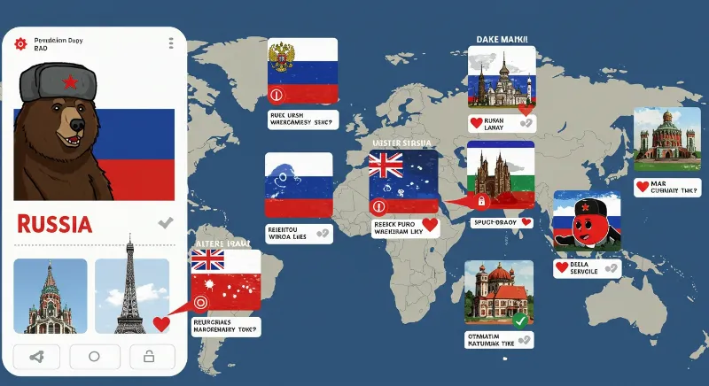 Rusia lanza ‘Tinderritorio’, la app para hacer match con regiones vulnerables