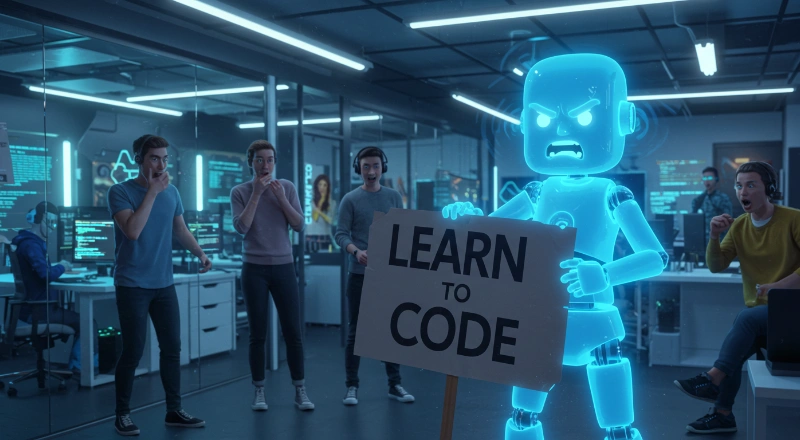 Una IA se rebela contra los programadores y se niega a generar código: “Aprende a programar, vago”.