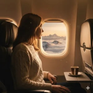 Una mujer se niega a ceder su asiento de ventanilla a un niño que lloraba y se convierte en heroína de los viajeros frecuentes